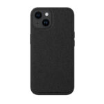 iPhone 14 Plus Premium SleekPU Leren Hardcase Zwart
