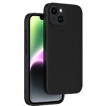 iPhone 14 Plus Premium SleekPU Leren Hardcase Zwart - Afbeelding 2