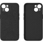 iPhone 14 Plus Premium SleekPU Leren Hardcase Zwart - Afbeelding 3
