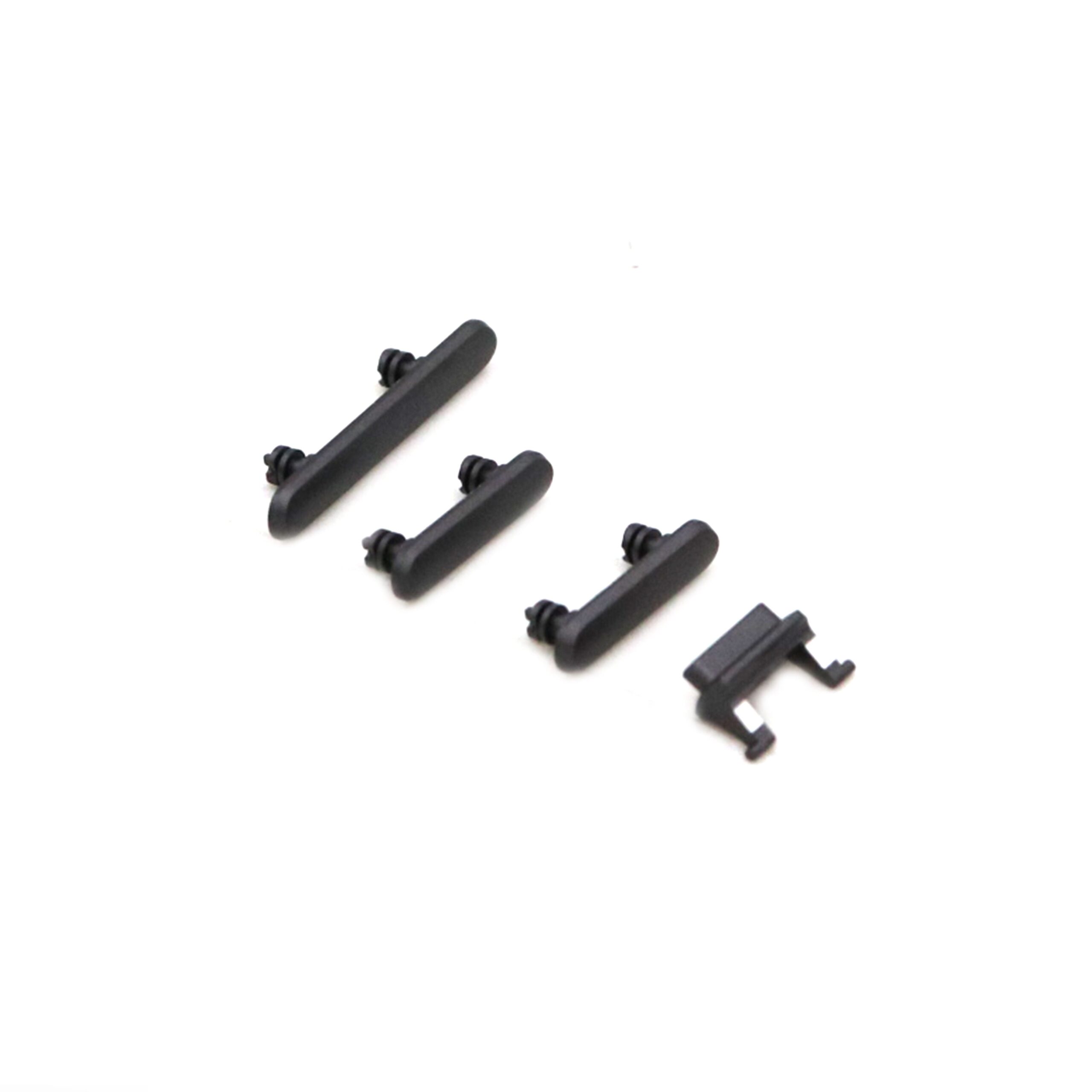 0201710342B_1-1.jpg iPhone 11 Premium Knoppen & Schroeven Set - Zwart OEM-Equivalent - Afbeelding 1