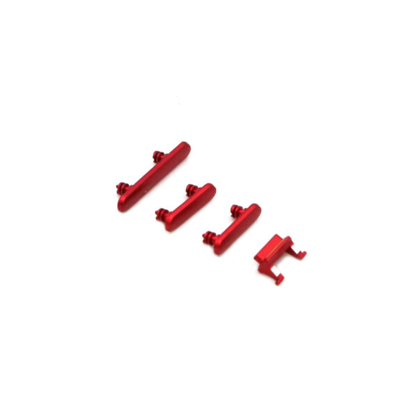 iPhone 11 Premium Knoppenset Rood - OEM-Kwaliteit