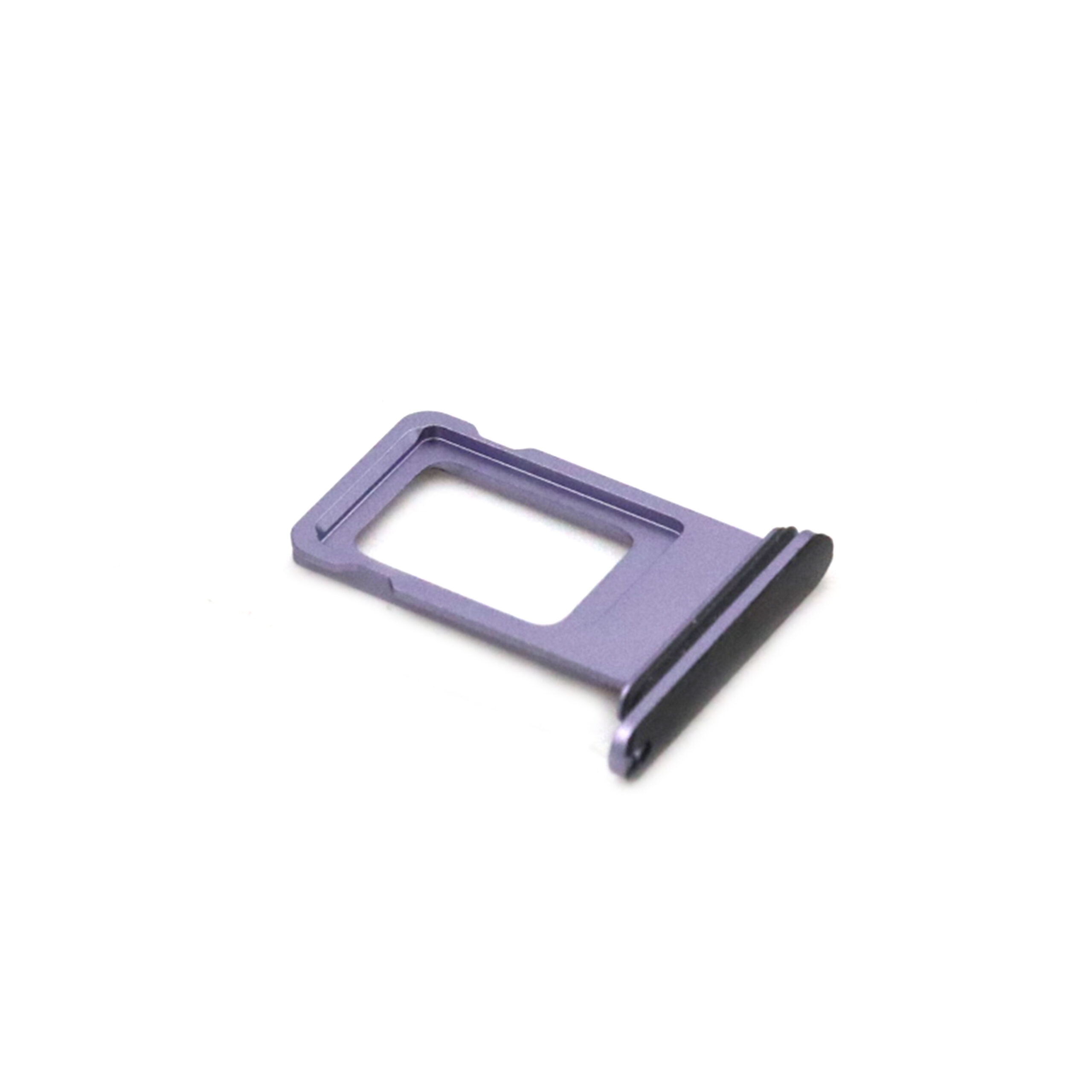 0201710389L_1-1.jpg iPhone 11 Nano SIM-kaartlade Premium – Paars OEM-Equivalent - Afbeelding 1