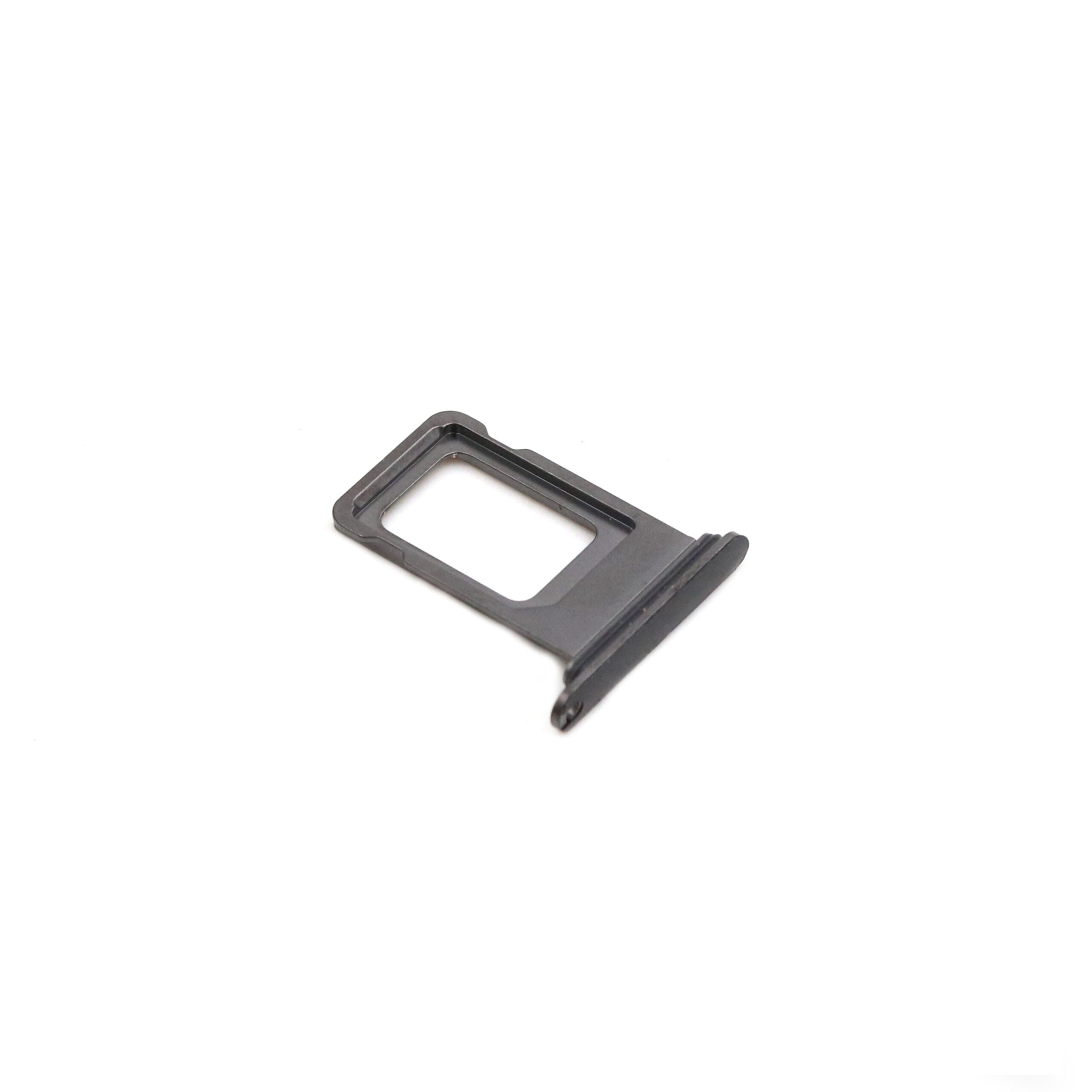 0201850373B_1-1.jpg iPhone XS Max Nano SIM-kaarthouder Premium OEM-Equivalent Zwart - Afbeelding 1