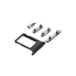 iPhone XS Zijknoppen Premium Zwart - OEM-Equivalent Kwaliteit - Afbeelding 2
