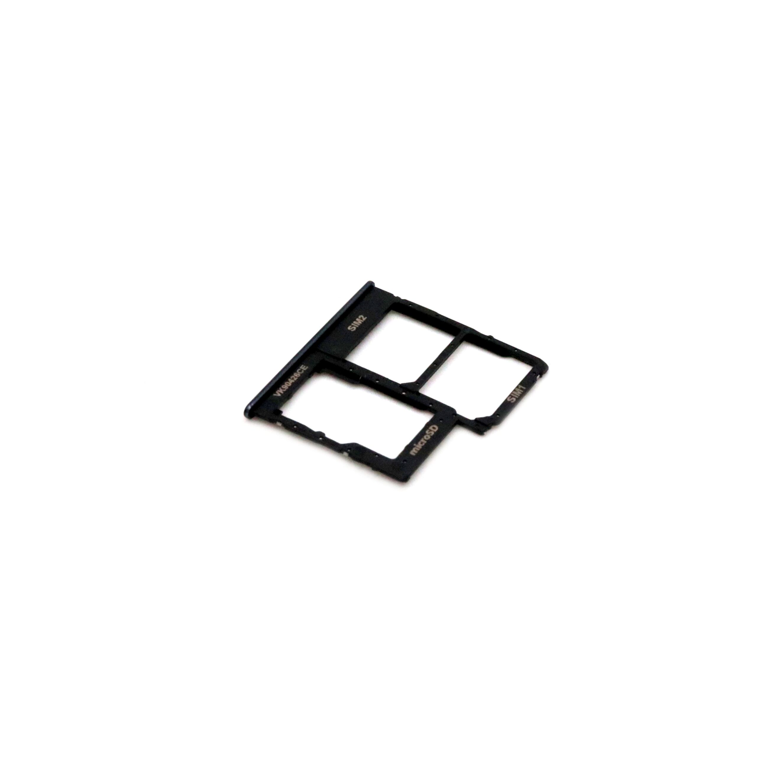 0202070517B_1-3.jpg Samsung Galaxy A40 Nano SIM-kaarthouder Premium OEM-Equivalent Zwart - Afbeelding 1
