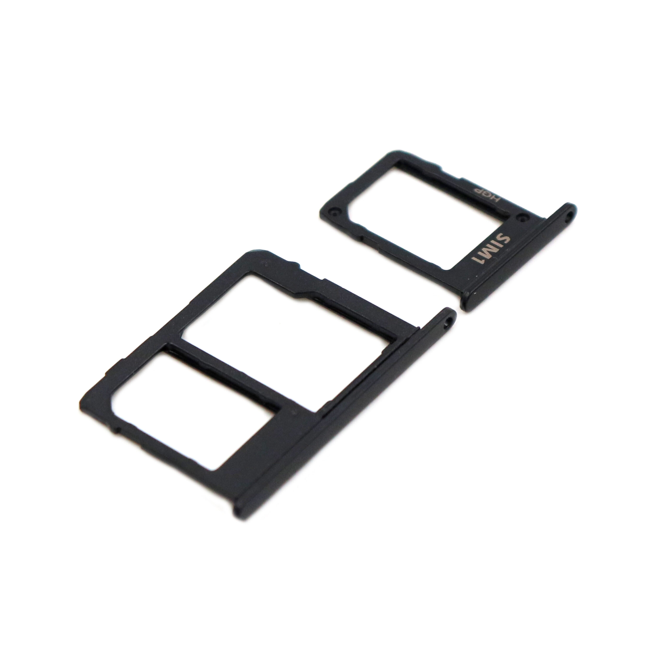 0202530595B_1-1.jpg Samsung Galaxy J4 SIM-kaarthouder Premium OEM-Equivalent Zwart - Afbeelding 1