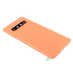 Samsung Galaxy S10 Back Cover Premium - Oranje (SM-G973)