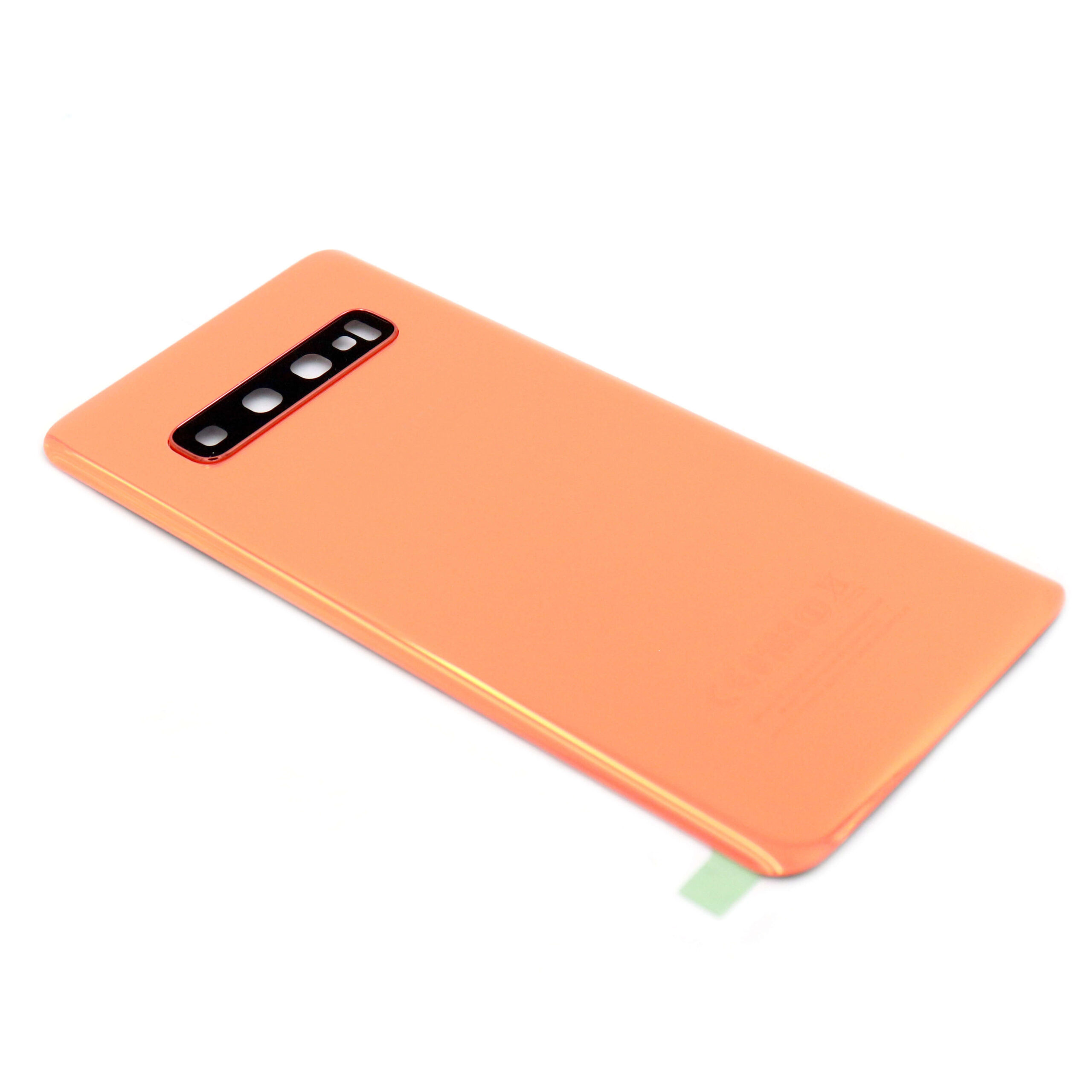 0202540563O_1-1.jpg Samsung Galaxy S10 Back Cover Premium - Oranje (SM-G973) - Afbeelding 1