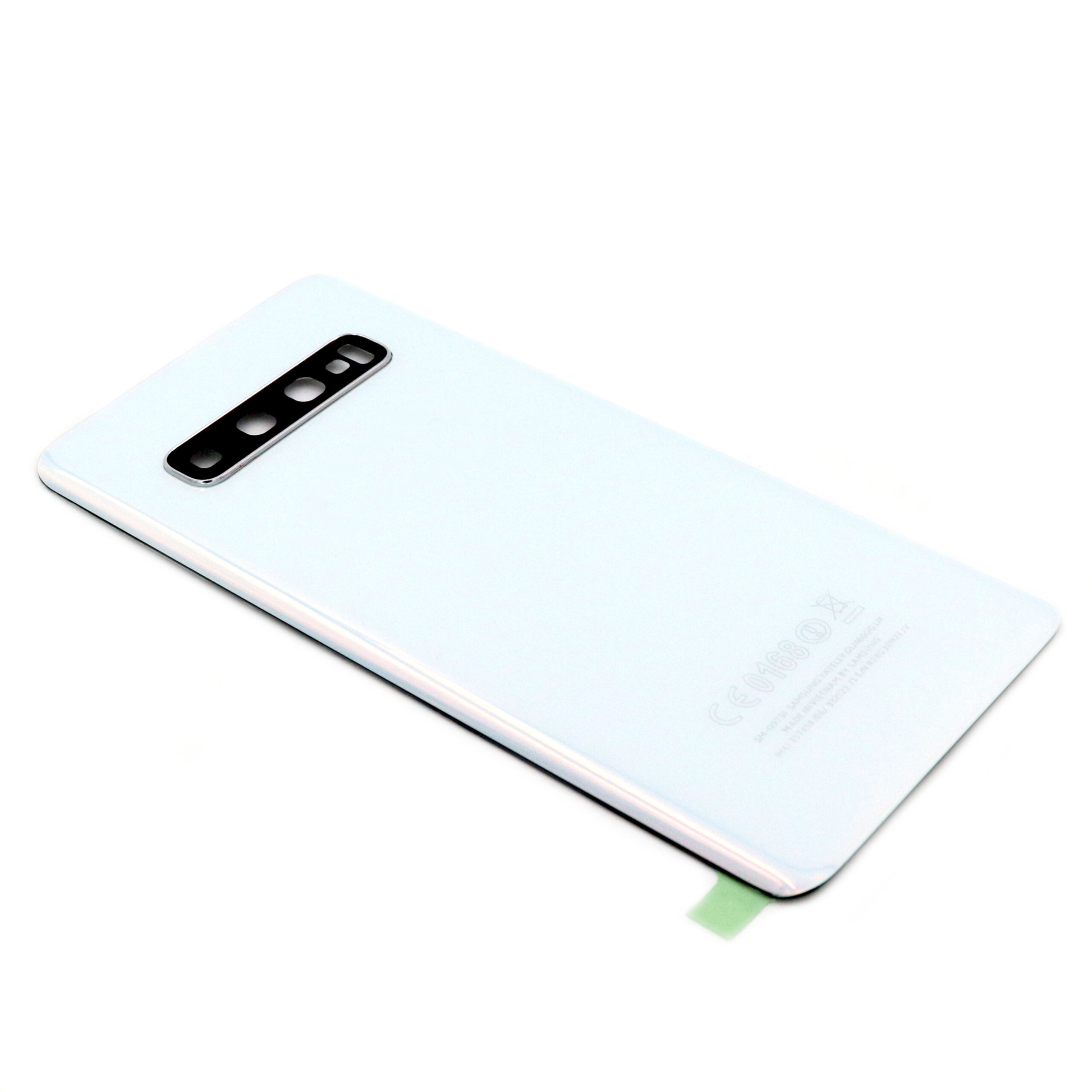 0202540563W_1-1.jpg Samsung Galaxy S10 Premium Achterkant - Wit (SM-G973) - Afbeelding 1
