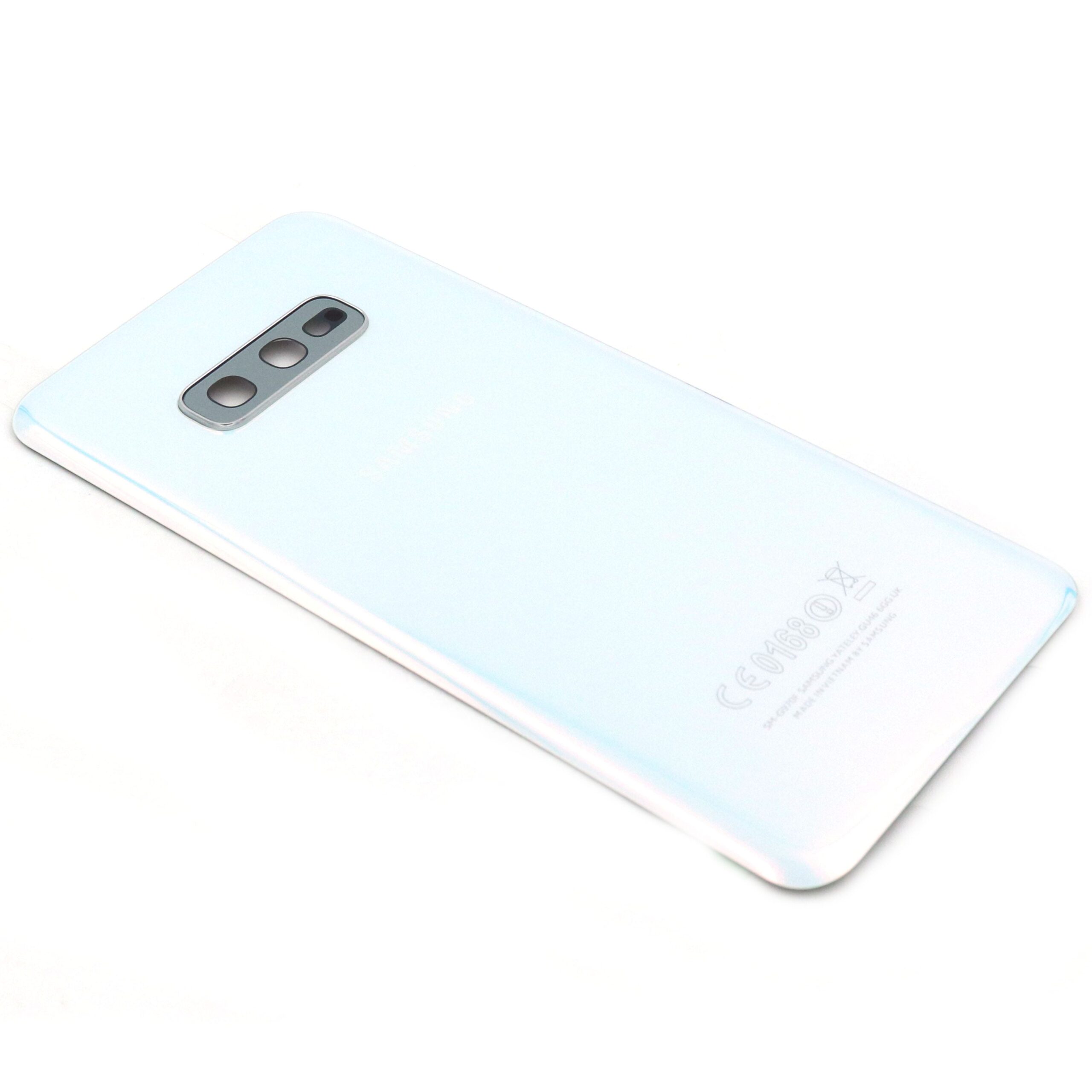 0202660566W_1-1.jpg Samsung Galaxy S10e Back Cover Premium - SM-G970 Wit - Afbeelding 1