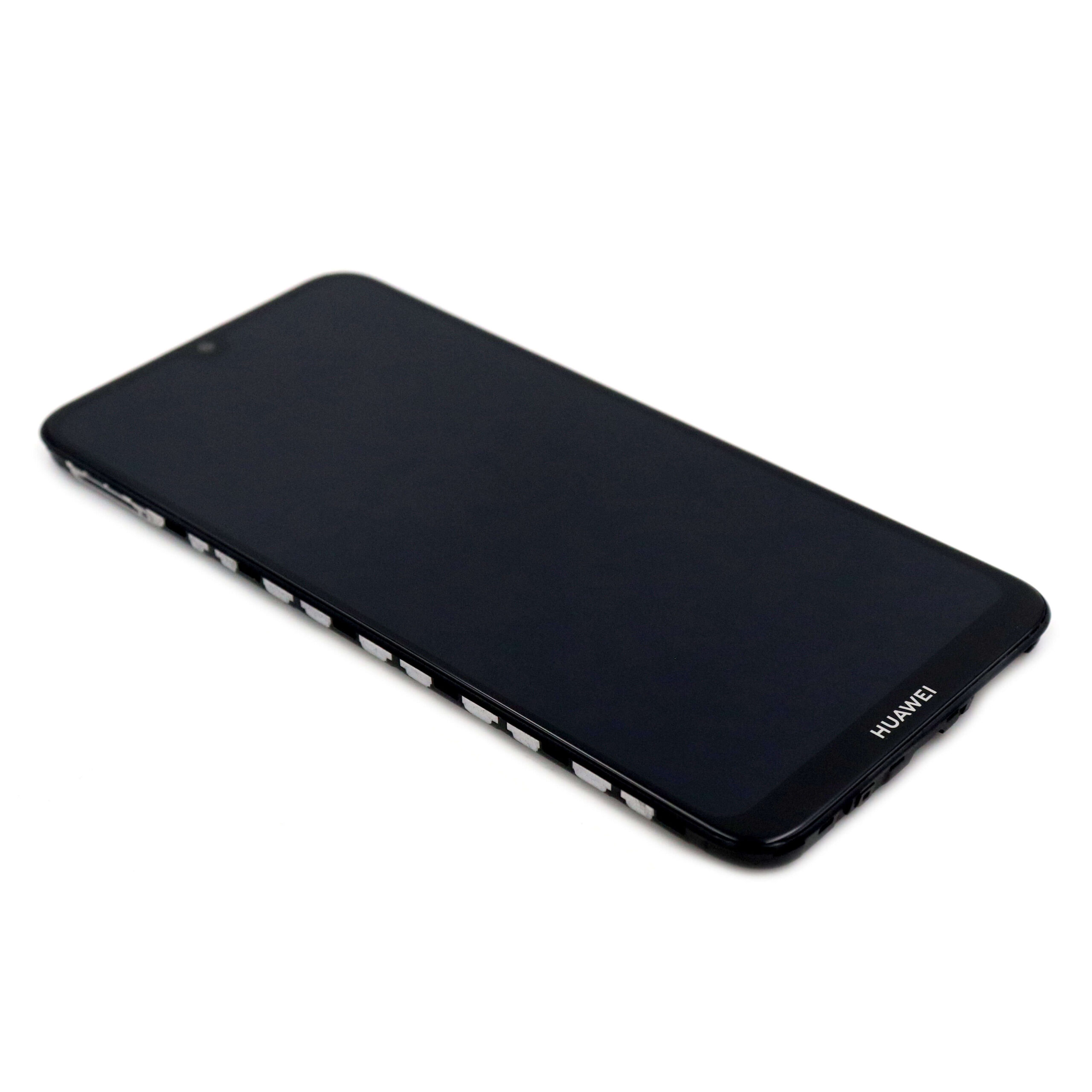 0203470548B_1-1.jpg Huawei Y7 Pro 2019 Premium Display met Behuizing - Zwart - Afbeelding 1