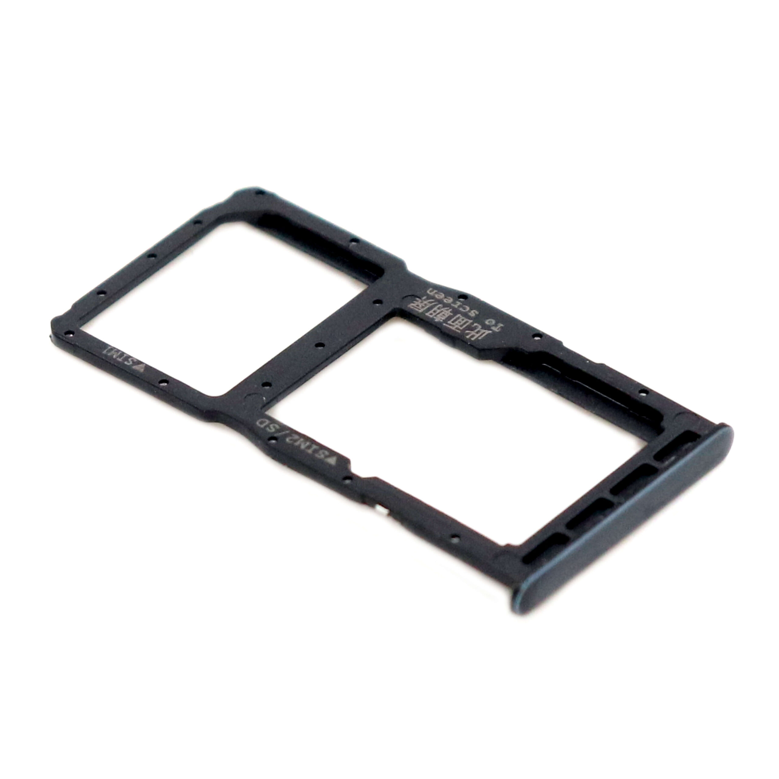 0203640542B_1-1.jpg Huawei P30 Lite SIM-kaartlade Premium Zwart OEM-Equivalent - Afbeelding 1