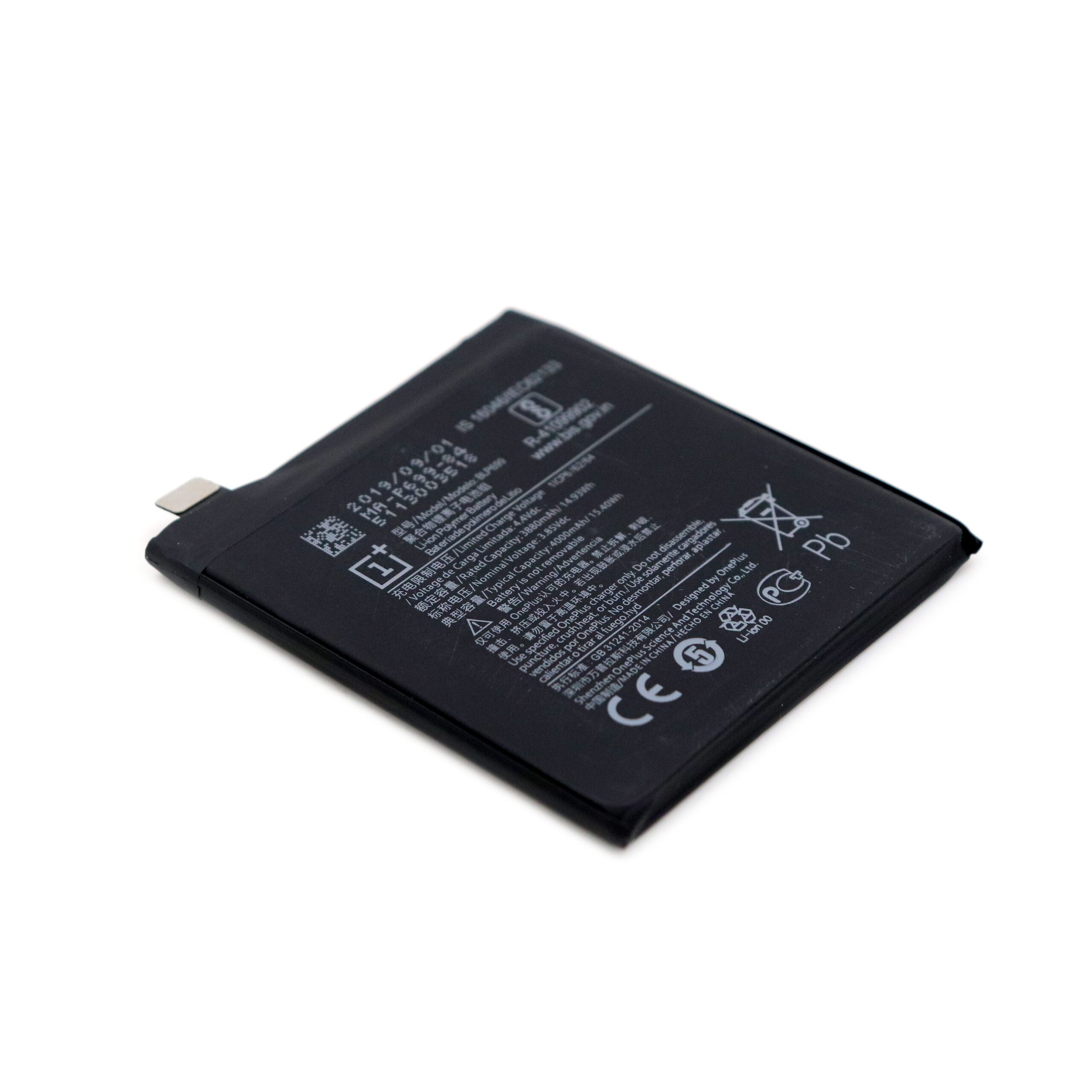 0206200576X_1.jpg OnePlus 7 Pro Batterij (BLP699) - Premium OEM-Equivalent - Afbeelding 1