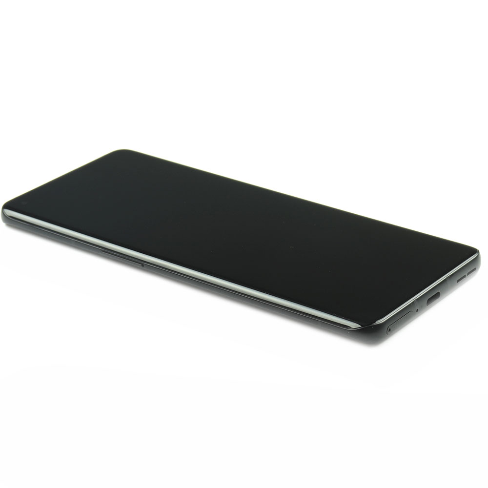 0206600911B_5692406109.jpg OnePlus 9 Pro Display Premium OEM-Equivalent Zwart Compleet - Afbeelding 1