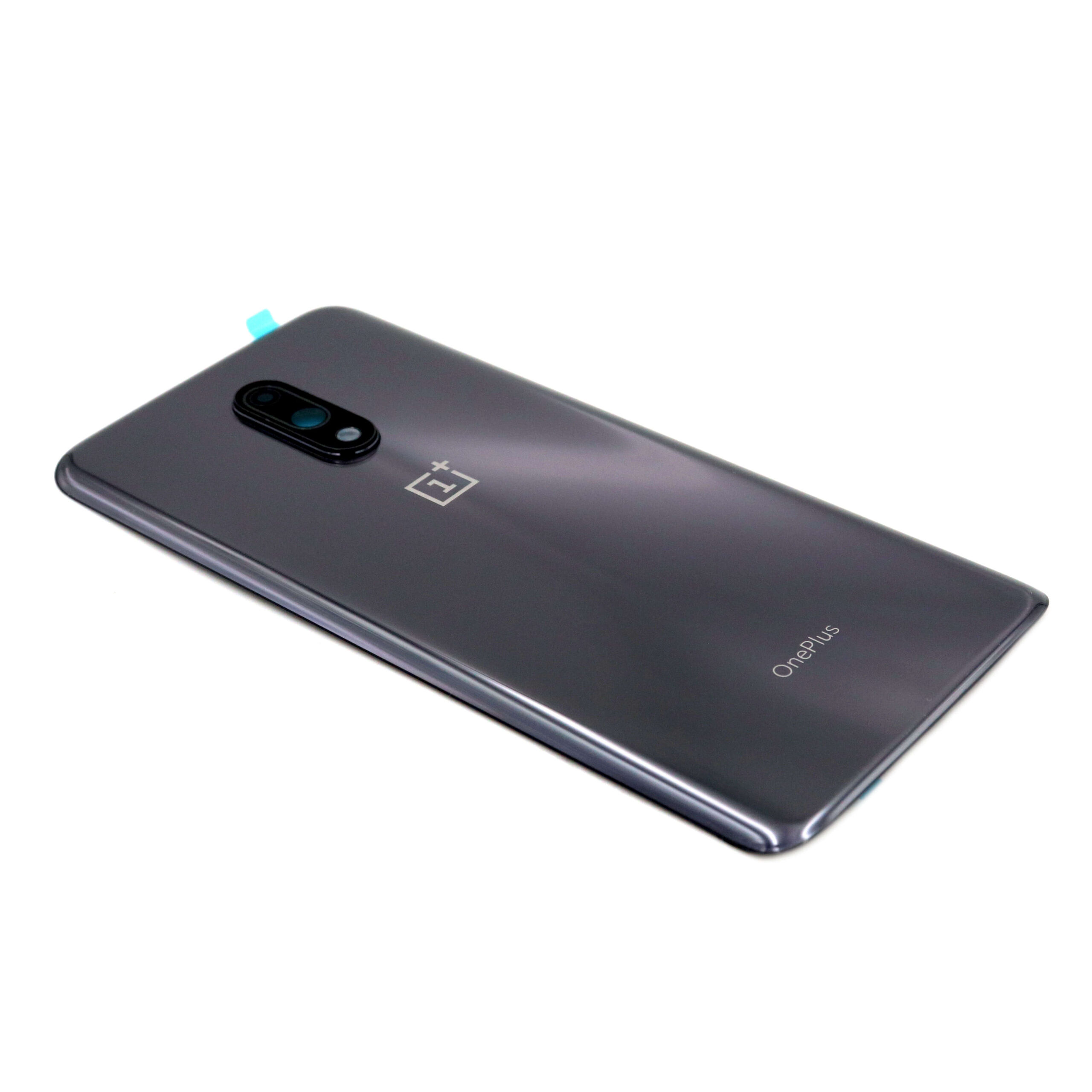 0206690547E_1-1.jpg OnePlus 7 Back Cover Premium - Origineel Design Grijs - Afbeelding 1