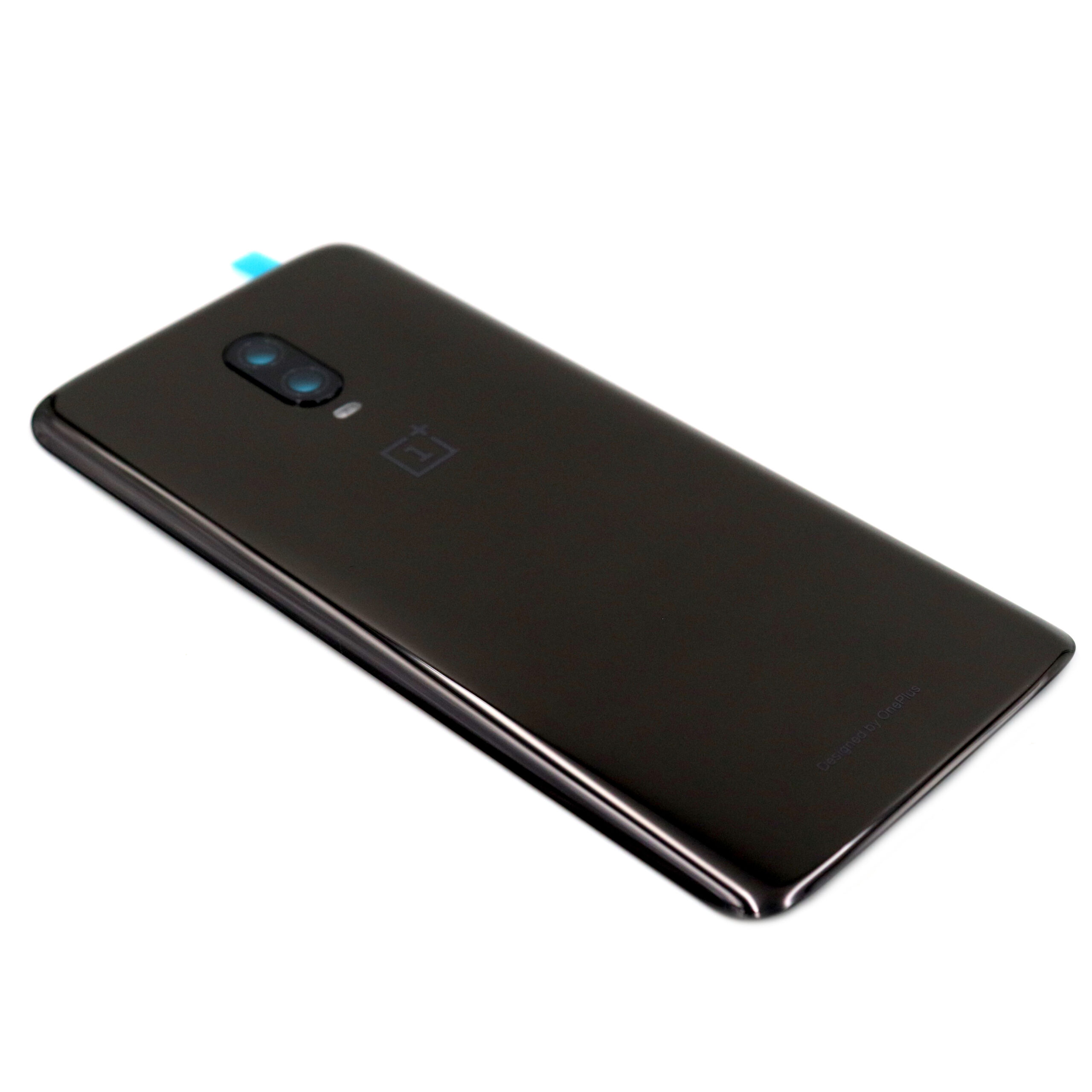 0206820598B_1-1.jpg OnePlus 6T Premium Achterkant - OEM-Equivalent Zwart - Afbeelding 1