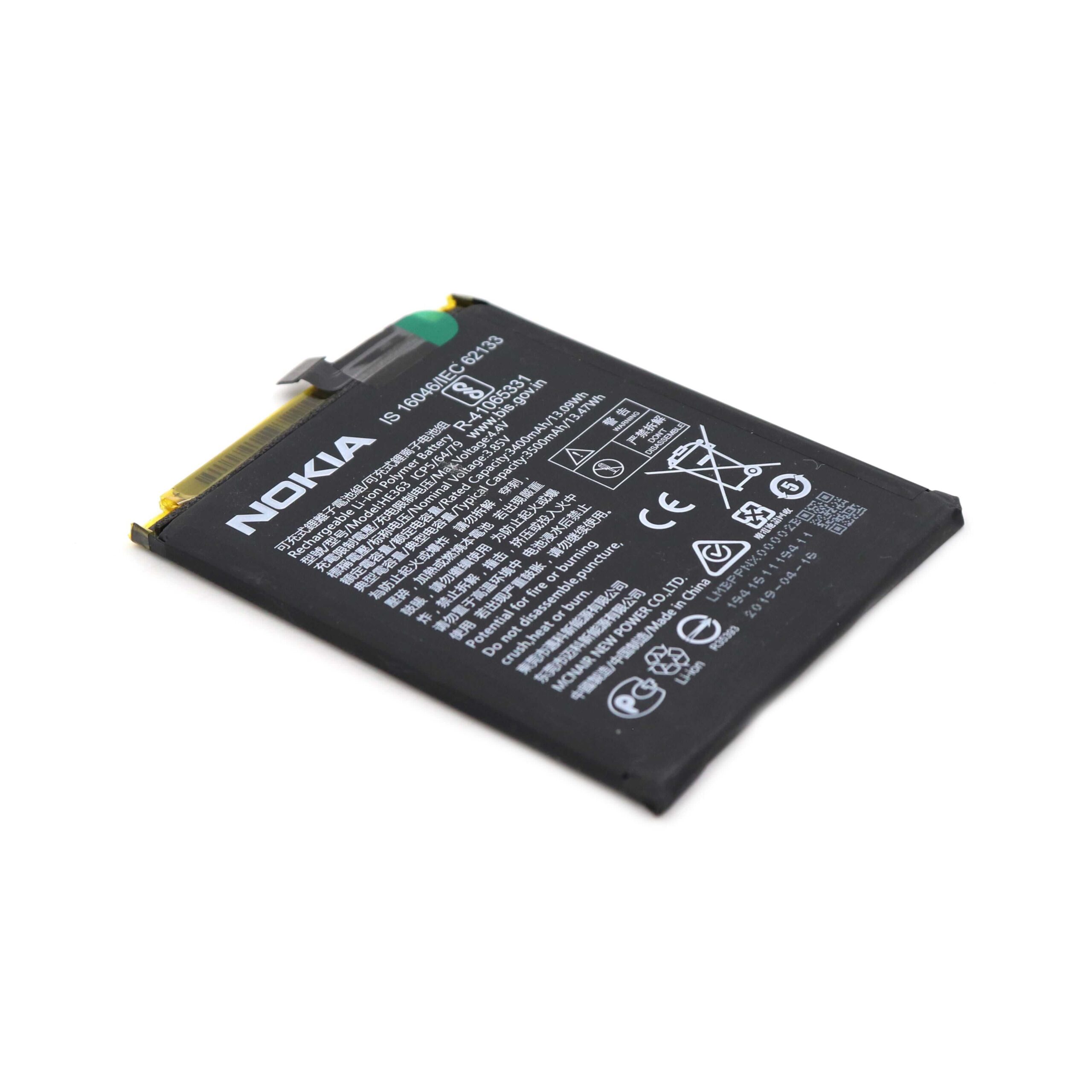 0207220575X_1-1.jpg Nokia 8.1 Batterij - Premium OEM-Equivalent Kwaliteit - Afbeelding 1