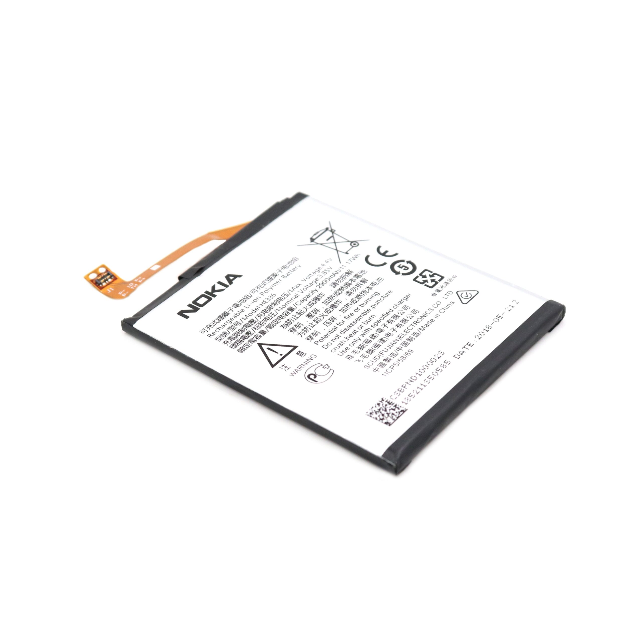 0207360554X_1.jpg Nokia 3.1 / 5.1 Batterij - Premium OEM-Equivalent Accu - Afbeelding 1