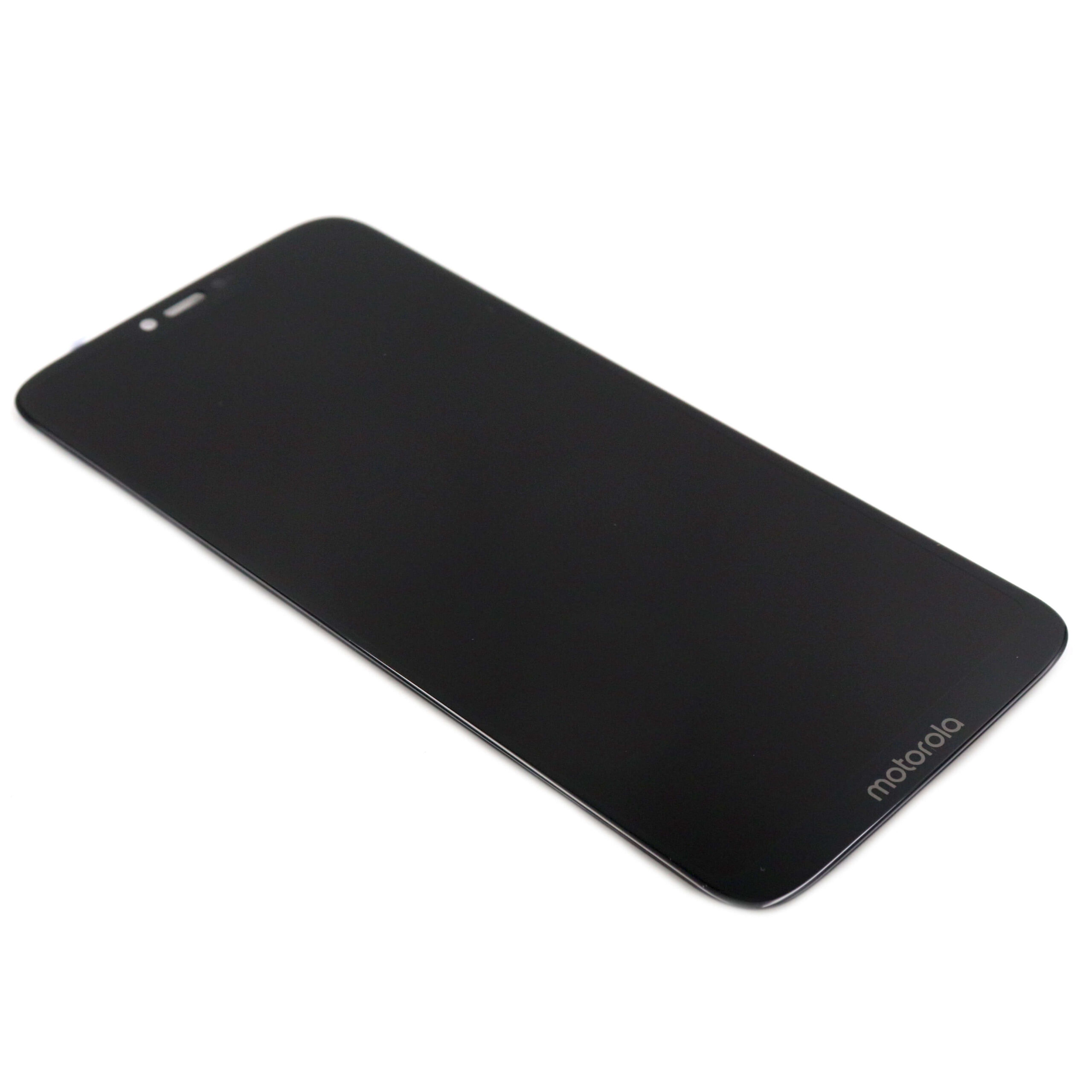 0209180582B_1.jpg Motorola Moto G7 Power Display Premium OEM-Equivalent Zwart - Afbeelding 1