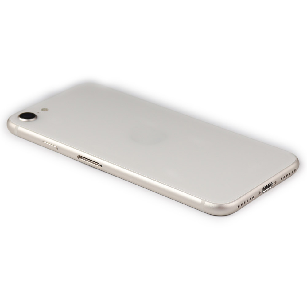 0301160197W_9534255431-2.jpg Apple iPhone SE 2022 Premium Achterkap Wit - Origineel Onderdeel - Afbeelding 1