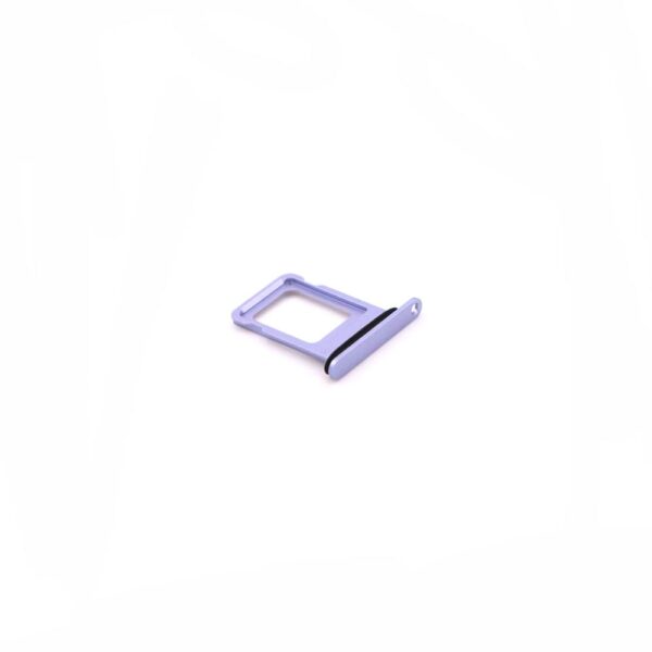 iPhone 12 Dual Nano SIM-kaarthouder Premium - Paars