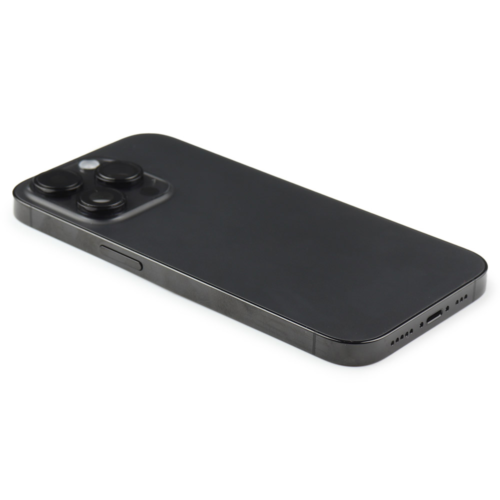 0301810382B_8719772063-3.jpg iPhone 14 Pro Achterkant Premium - Zwart (A2890, A2650, A2889, A2892) - Afbeelding 1