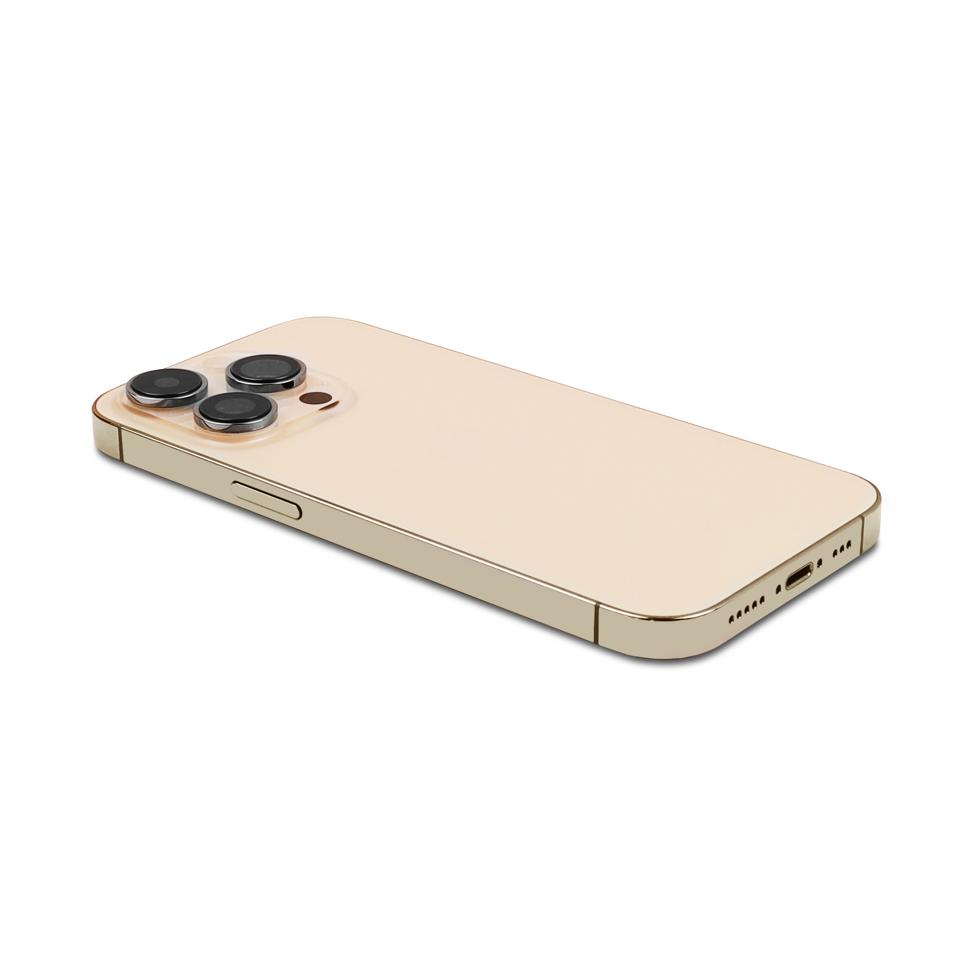 0301810382GWUK-1.jpg iPhone 14 Pro Achterkant Premium Gold – Met Kleine Onderdelen - Afbeelding 1