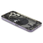 iPhone 14 Pro Achterkant Premium - Paars - Met Onderdelen - Afbeelding 2