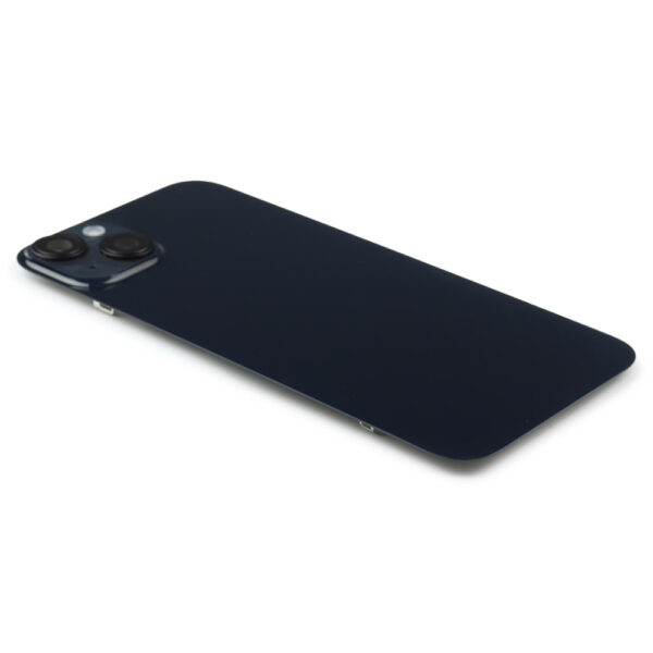 iPhone 14 Plus Back Cover Premium - Zwart met Camera & Flitser