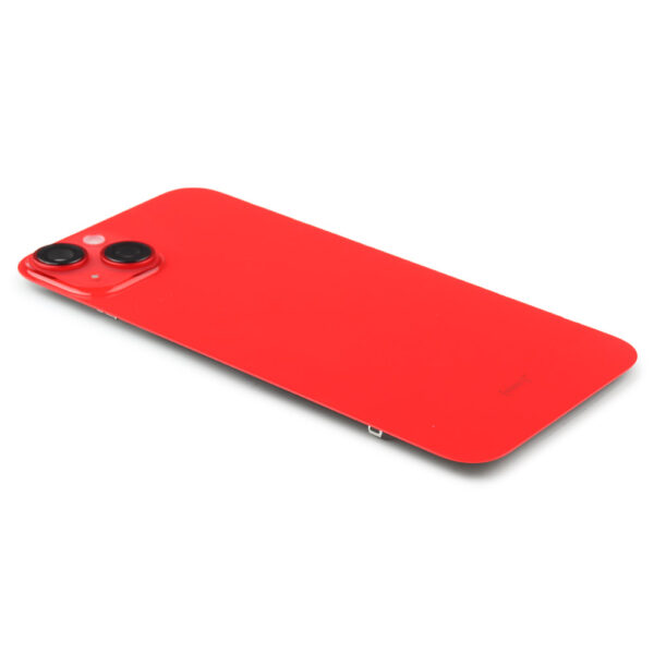 iPhone 14 Plus Achterkap Premium - Rood met Camera & Wireless Charging