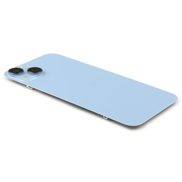 iPhone 14 Plus Achterkant Premium - Blauw met Camera & Draadloos Laden