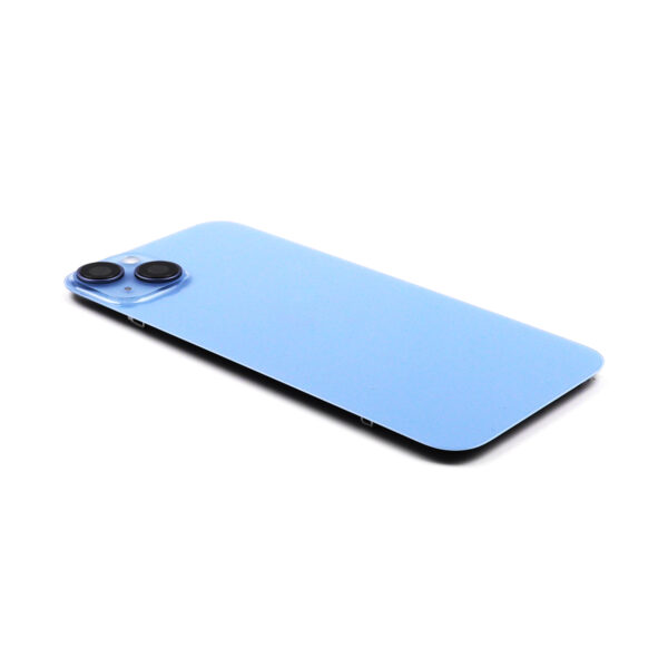 iPhone 14 Plus Back Cover Premium - Blauw incl. Camera & Flitser