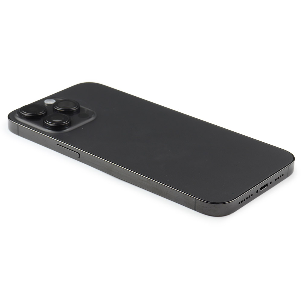 0301830329B_6732063538-3.jpg iPhone 14 Pro Max Achterkant Premium - Zwart (A2894, A2651) - Afbeelding 1