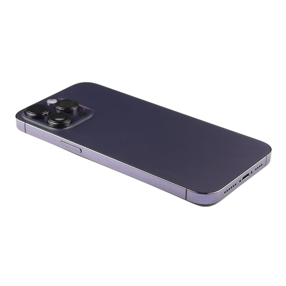 0301830329L_9408555339-3.jpg iPhone 14 Pro Max Achterkant Premium - Paars met Onderdelen - Afbeelding 1