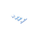 iPhone XR Zijknoppen Premium OEM-Equivalent Blauw