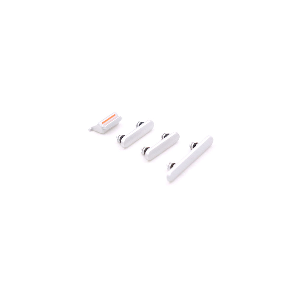 0301860535W_2036531873-3.jpg iPhone XR Zijknoppen Premium OEM-Equivalent Wit - Afbeelding 1
