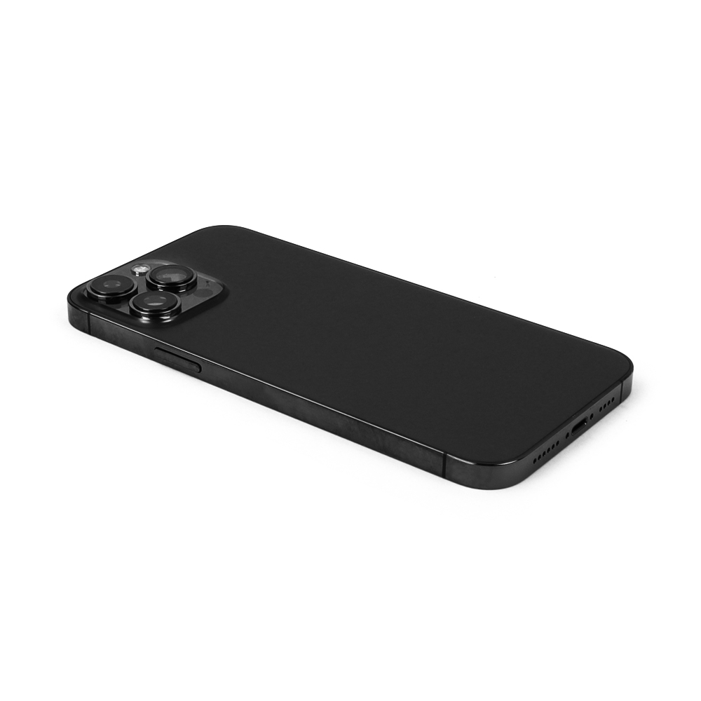 0301881636GRA-1.jpg iPhone 13 Pro Max Achterkap Premium - Zwart (A2643/A2484/A2641/A2644/A2645) - Afbeelding 1