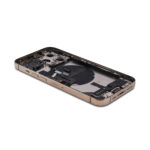 iPhone 13 Pro Achterkant Behuizing Premium Kwaliteit - Goud - Afbeelding 2