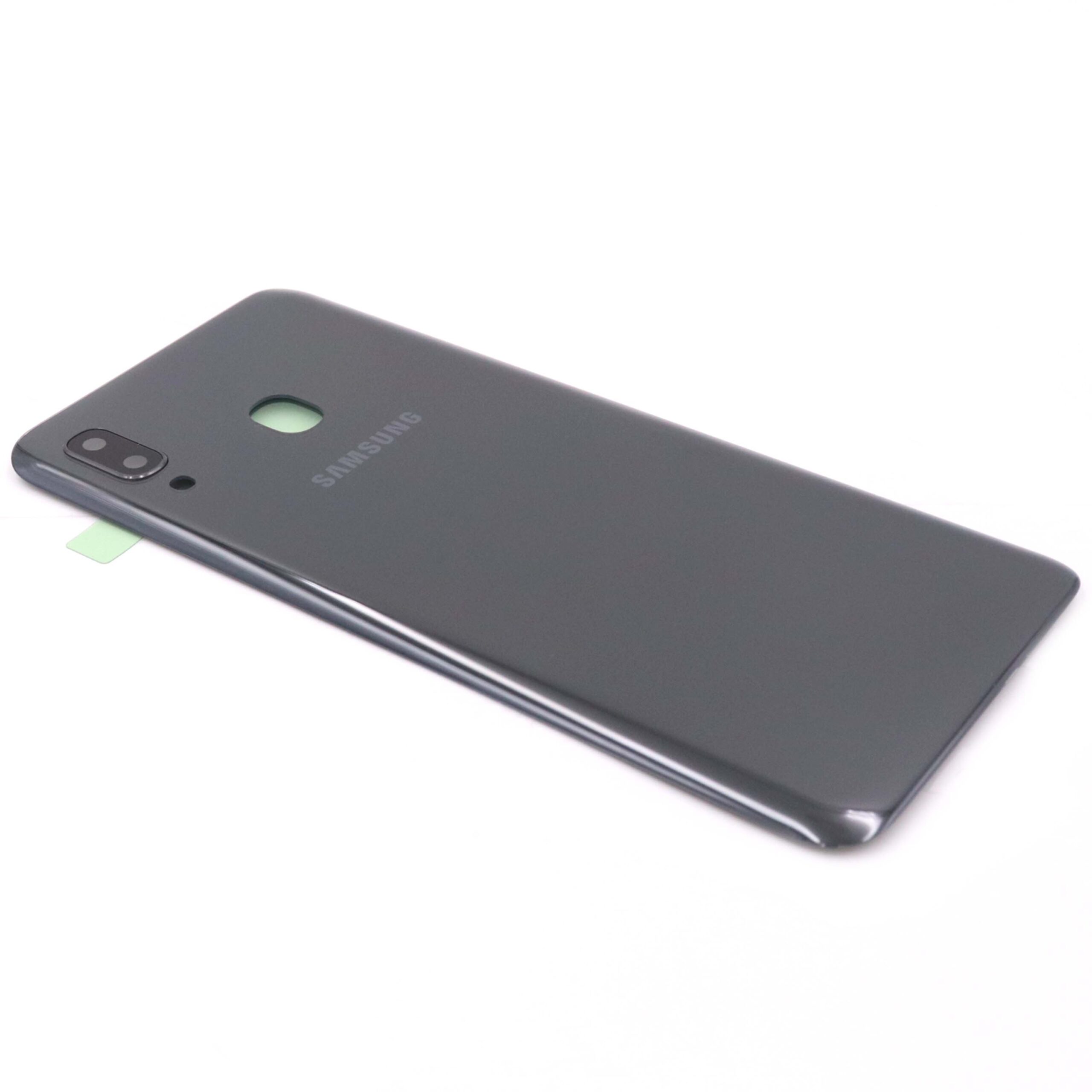 0302060546B_2675971855.jpg Samsung Galaxy A20 Back Cover Premium - SM-A205 Zwart - Afbeelding 1