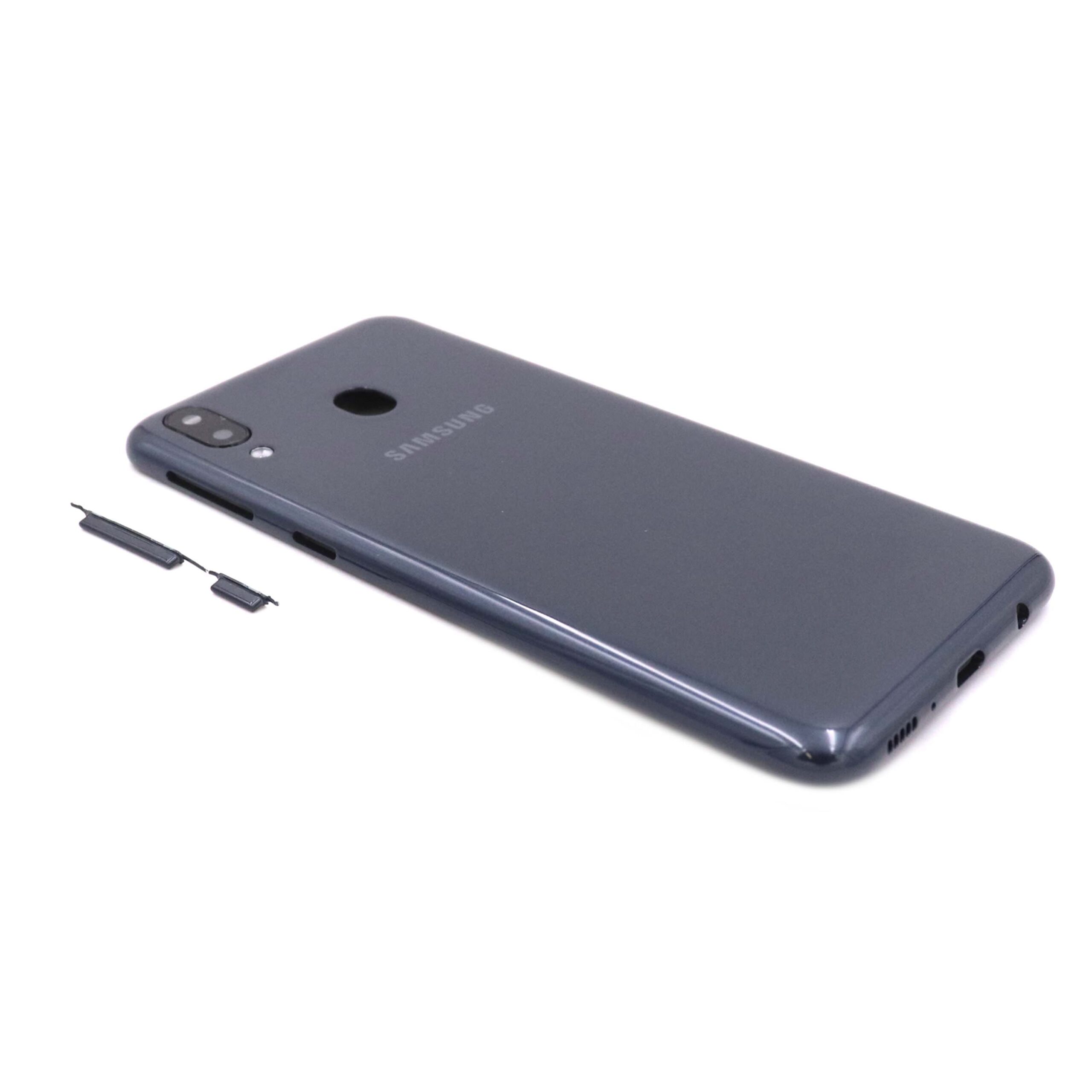 0302160551E_5225492340-2.jpg Samsung Galaxy M20 Achterkant Premium - SM-M205 Grijs - Afbeelding 1