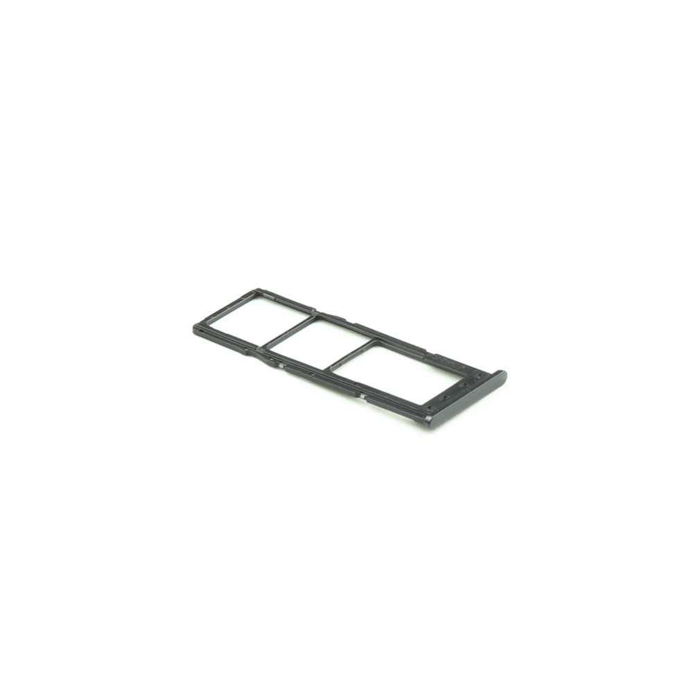 0302170142B_7666163520-2.jpg Samsung Galaxy A12 SIM-kaarthouder Premium - SM-A125F Zwart - Afbeelding 1