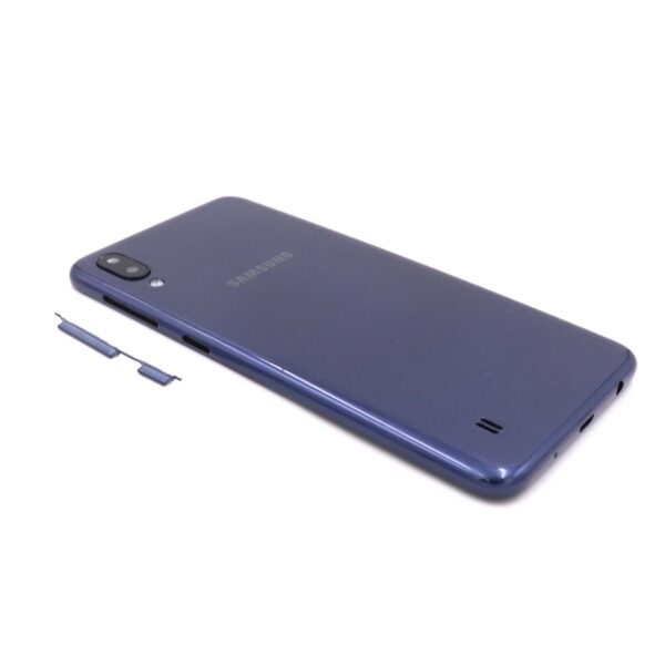 Samsung Galaxy M10 Back Cover Premium - Origineel Design Blauw