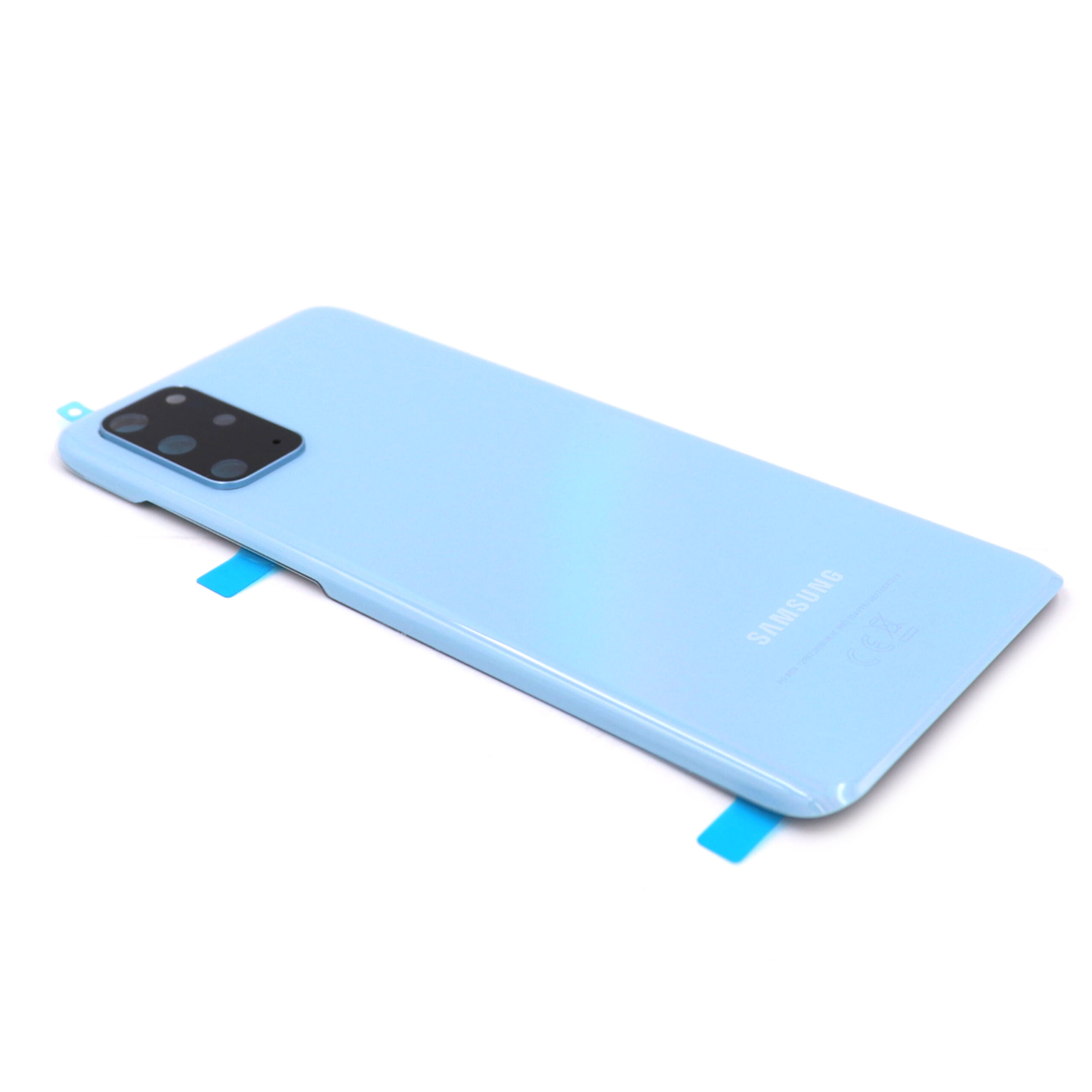 0302200514U_6252077261.jpg Samsung Galaxy S20+ Achterkap Premium - Origineel Design Blauw - Afbeelding 1