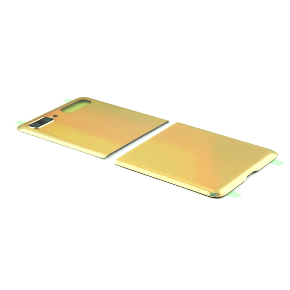 0302431348G_6204040484-3.jpg Samsung Galaxy Z Flip Back Cover Premium OEM-Equivalent Gold - Afbeelding 1