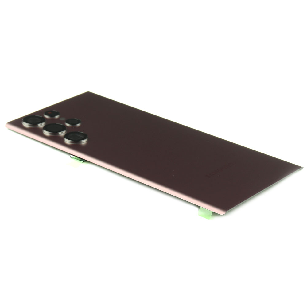 0302990072R_3747139355-4.jpg Samsung Galaxy S22 Ultra Achterkap Premium Burgundy (SM-S908B) - Afbeelding 1