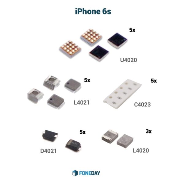 iPhone 6s Backlight IC-Chip Set Premium - OEM-Equivalent