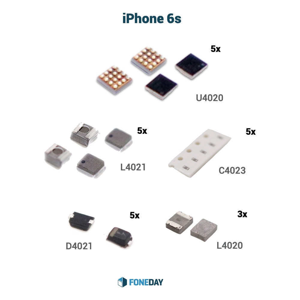 0401300314X_1-2.jpg iPhone 6s Backlight IC-Chip Set Premium - OEM-Equivalent - Afbeelding 1