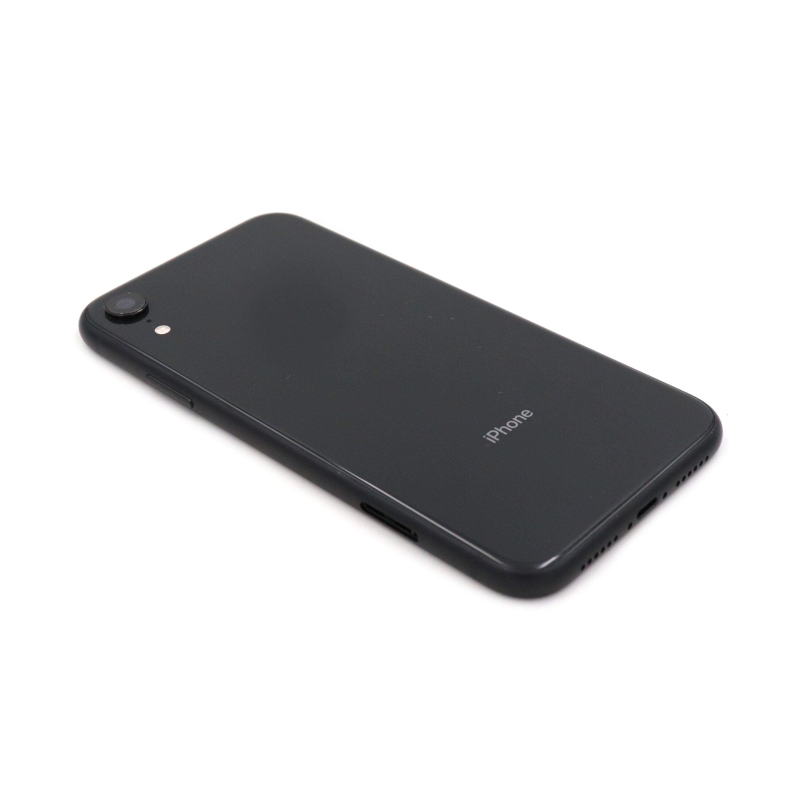 0501860386B_13967.jpg iPhone XR achterkant zwart - origineel onderdeel met kleine componenten - Afbeelding 1