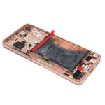 Huawei P40 Premium Display met Housing en Batterij Blush Gold - Afbeelding 2