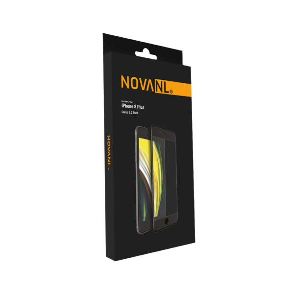 iPhone 8 Plus & 7 Plus Premium Edge-to-Edge Tempered Glass Beschermer